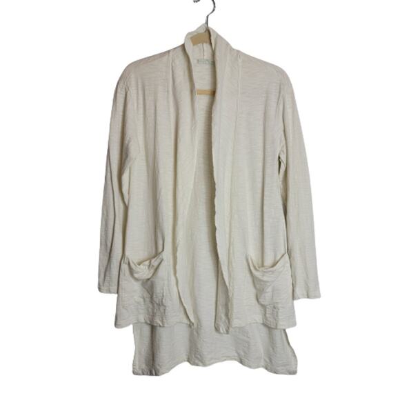 White Cardigan with Pockets - Picture 1 of 11